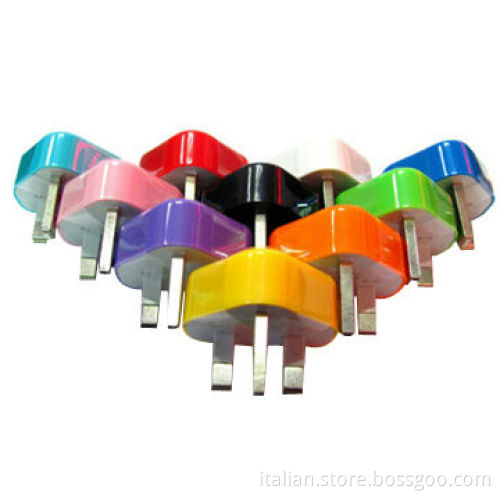 CE certificate UK plug three pins USB wall charger for iPhone